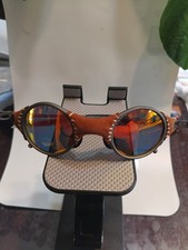 Oakley Like Mars Style X-Metal Sunglasses Silver Frame Fire Red Polarized Lens