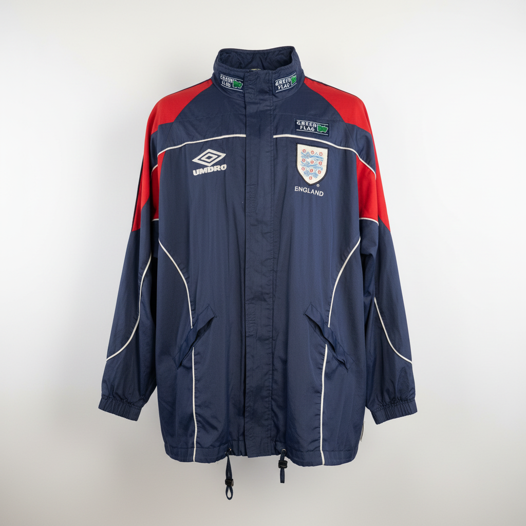 ウェア VTG UMBRO England 1997-99 Jacket size L 1995-1997 England JACKET Soccer Umbro Large Authentic | eBay