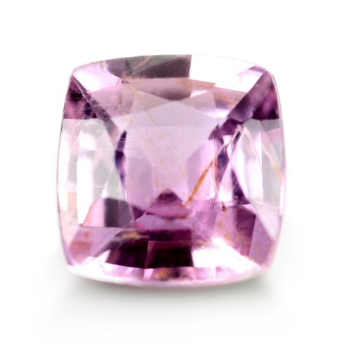 Spinelle Birmane Violette Intense 0.73ct - Taille Carrée, Naturelle, Non Traitée - Pierre Fine Gemme