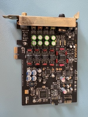 Auzentech X-Fi Bravura 7.1 Soundkarte | PCIe | High-End Audio für Musik & Gaming
