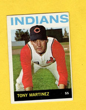 1964 Topps Tony Martinez #404 Cleveland Indians EXCELLENT FREE SHIPPING