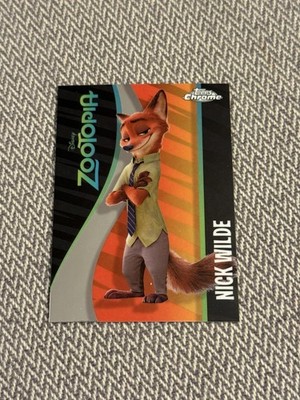 2025 Topps Chrome Disney Nick Wilde Zootopia Icons #ZI-5
