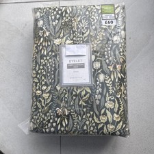 Branded Brampton  Eyelet lined Curtains 90"x90" 227x228cm Green