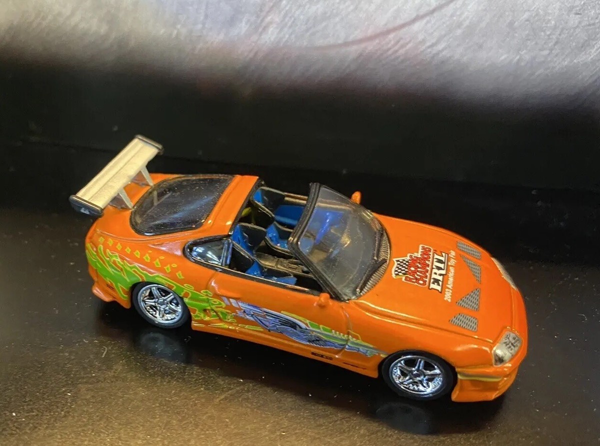 Fast And The Furious 1/64 Toyota Supra VHTF Bonus 2 Pack F2F