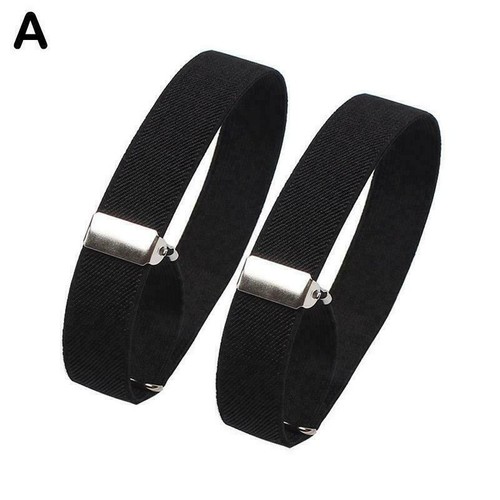2pcs Adjustable Elastic Armband Shirt Garter Sleeve New Holder up Hold U6E B8L2 - Picture 12 of 15