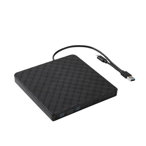 2 in 1 USB3.0 Typ C Slim Extern DVD RW CD Brenner Slim Optisches Laufwerk Brenner - Bild 5 von 7