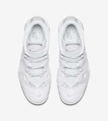 Size 10.5 - Nike Air More Uptempo Triple White for sale online | eBay