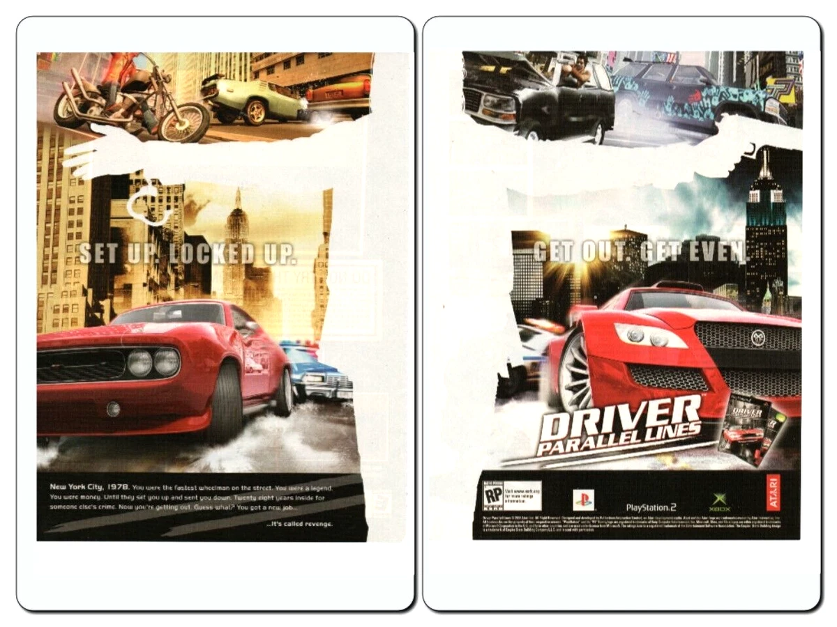 Driver Parallel Lines Playstation, Playstation 2, Games