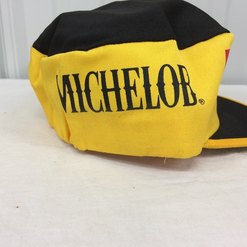 NOS Vintage Michelob Beer Yellow/Black Painters Hat Cap Pittsburg Priates Colors - Picture 6 of 7