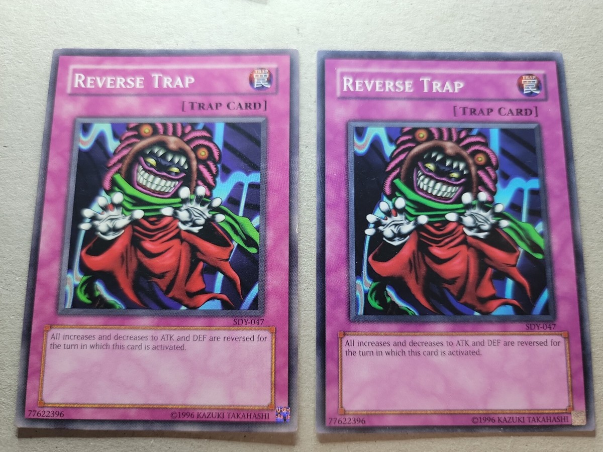 2x Reverse Trap - SDY-047 - Unlimited - Yu-Gi-Oh-LP | eBay