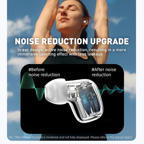 Bluetooth 5.1 Wireless Earbuds IPX6 Waterproof Headset Headphones Sport Earphone - Picture 6 of 12