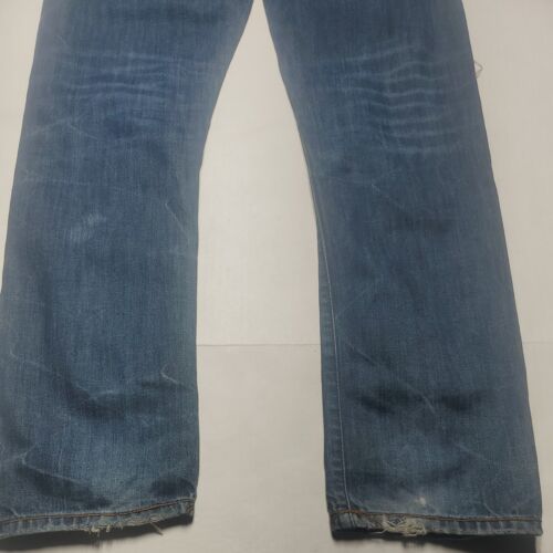 Jeans Sean John slim dritto Clayton taglia 34x32 distrutto/distressed - Foto 3 di 11