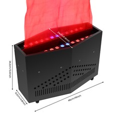 36 LED Stage Atmosphere Effect Fake Fire Flame Machine Flame Fire Light Machine