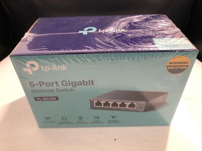 TP-Link 5 Port Gigabit Ethernet Network Switch | Plug and Play