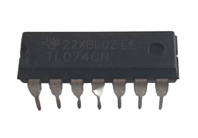 30x TL074CN Texas Instruments Operationsverstärker 14 Pin