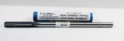 .3624 X .312 X 1-3/4 LOC X 7'' OAL 4 STR FL RH CARBIDE TIP REAMER (F-1-3-8-17)