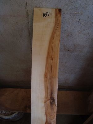  hard maple board, 76'' long, 5 1/4'' wide, 3/4'' thick