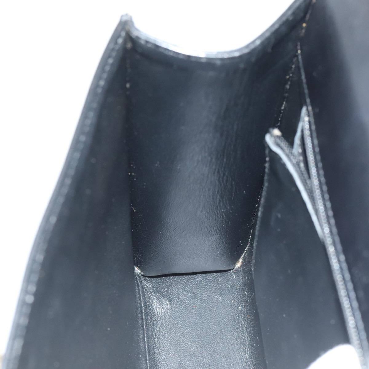 LOUIS VUITTON Epi Opera Line Spartan Bag Leather Black Noir LOUIS VUITTON Epi Opera Line Spartan Bag Leather Black Noir
