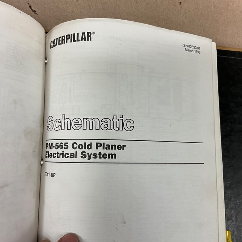MANUAL DE REPARACIÓN TALLER DE SERVICIO MOLINERO CEPILLADORA EN FRÍO CAT Caterpillar PM-565 sn 3TK - Imagen 11 de 15