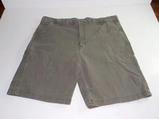 Carhartt Relaxed Fit Duck Canvas Shorts Size 40 102514-217 Gray/Green