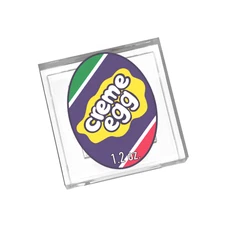 Chocolate Creme Egg - Easter Candy - Custom Printed - Minifig Candy Accessory