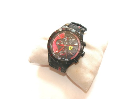 Pre-owned: Ferrari Gents Chronograph Watch. Black SF.25.1.34.0174 - Picture 9 of 10