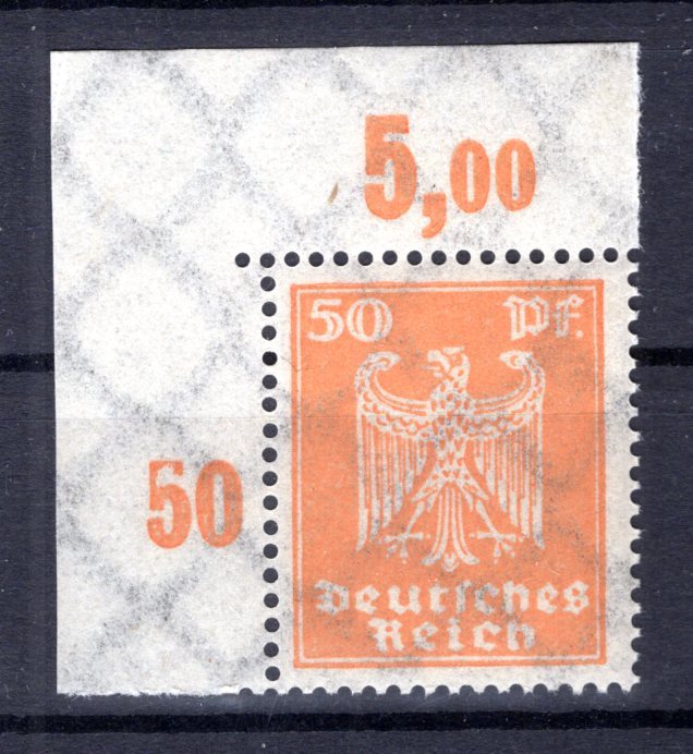 Dr-Weimar 361 Por Bogenecke ** Mnh Postfrisch 400eur (B1622