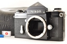 Nikon F Eye Level Black 7298443 35mm SLR Film Camera Body From JAPAN