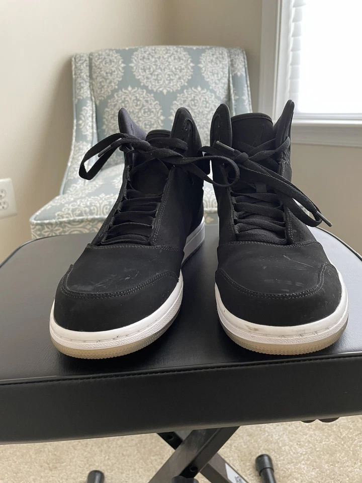 Jordan 1 Flight 5 Premium Black White 2016 Size 11.5 - Image 2 of 4