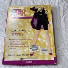 Star By Power By Spanx High Waisted Mid-Thigh Shaper Size A Natural Glam