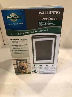 Petsafe настенный вход алюминиевый питомец двери небольшие до 15 фунтов примерно 6 80 кг M413 211 11 2 - Wall Entry Pet Door Installation Petsafe настенный вход алюминиевый питомец двери небольшие до 15 фунтов примерно 6 80 кг M413 211 11 2 - Wall Entry Pet Door Installation