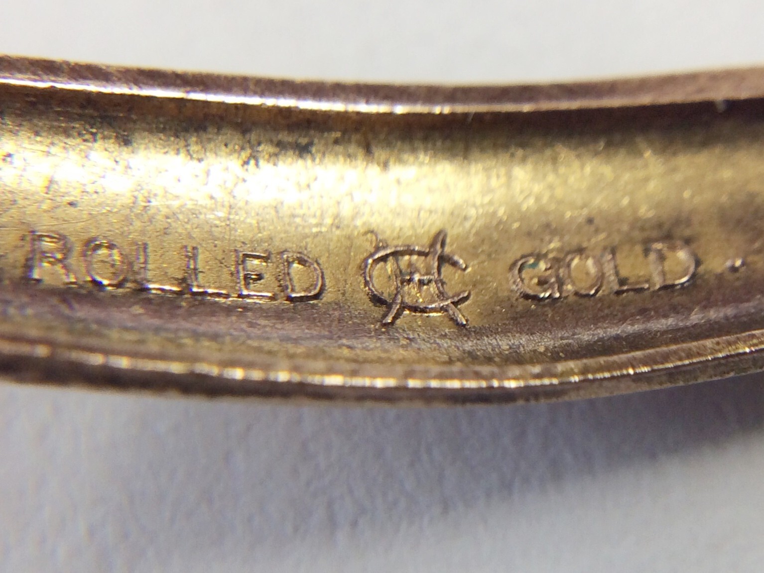 ANTIQUE ROLLED GOLD BABY BROOCH PIN BY CHARLES HORNER eBay