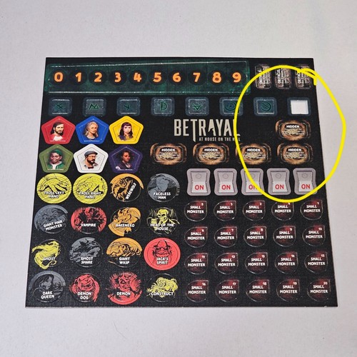 Betrayal at the House on the Hill Board Game Avalon Hill Edition 3 - Picture 10 of 20