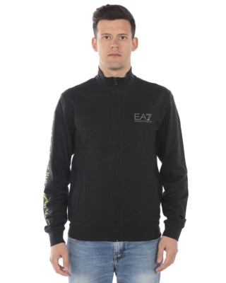 Emporio Armani Ea7 Sweatshirt Hoodie Man Black 3GPM2 3PJ05Z 1200 Sz S MAKE OFFER