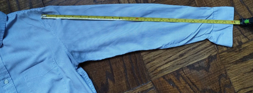 Everlane Hemd Herren Small Blau Gestreift Baumwolle Oxford Knopfleiste Langarm - Bild 7 von 7