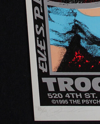 My Life With The Thrill Kill Kult Trocadero SF 1995 Poster Psychic