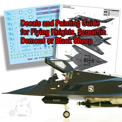 TRUMPETER 03219 1/32 F-117A NIGHTHAWK KIT | eBay