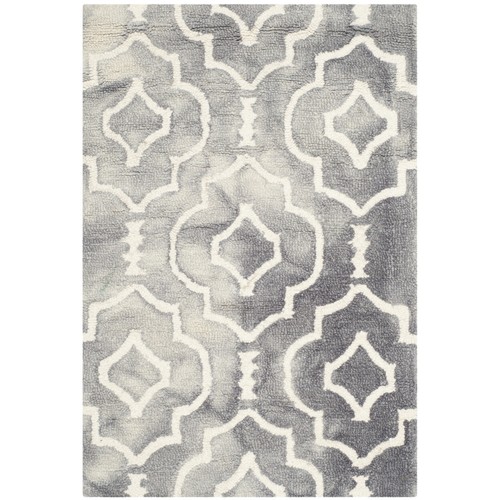 SAFAVIEH Dip Dye DDY538C Handmade Grey / Ivory Rug - Picture 3 of 29