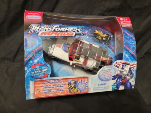 Hasbro Transformers Armada Red Alert & Longarm Mini-Con Sealed + Comic Book 2002