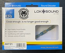 ESU 58721 N LokSound 5 Micro DCC Direct Sound Decoder