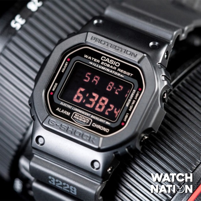 Casio G Shock Dw5600ms Matte Black Digital 200m Men S Watch Military For Sale Online Ebay