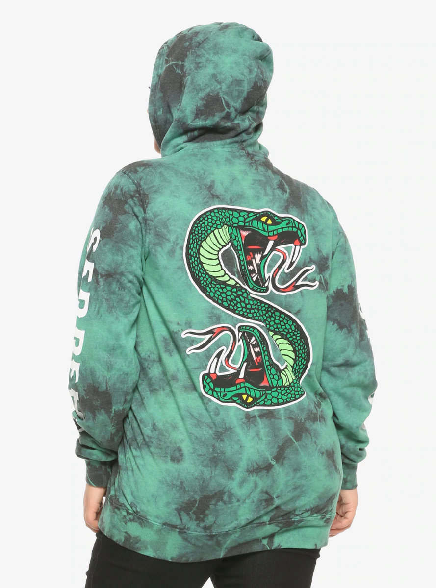 Sweat à Capuche Riverdale – Motif South Side Serpents – Coton/polyester – Pour Fille Et Garçon – Taille 2XS à 4XL