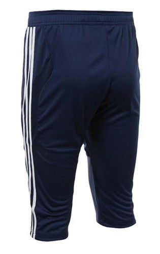 Adidas Youth TIRO 19 3/4 Pant Training Soccer Navy Casual GYM Kid Pants DT5150 - Picture 2 of 3