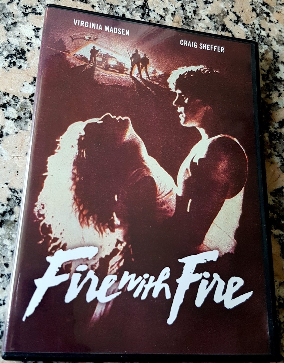 FIRE WITH FIRE 1986 RARE DVD Virginia Madsen Craig Sheffer Kate