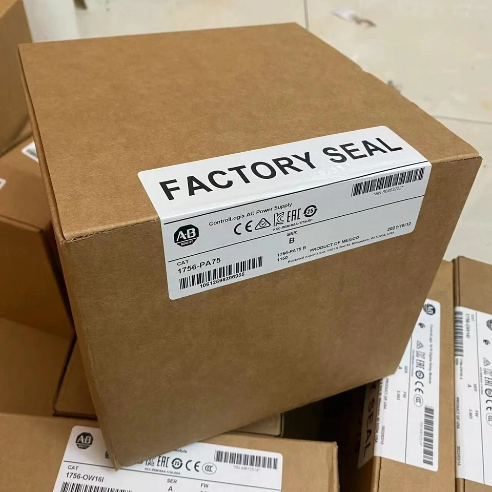 Nueva fuente de alimentación de CA Allen Bradley AB 1756-PA75 SER B ControlLogix 1756PA75 Foto 2 de 2