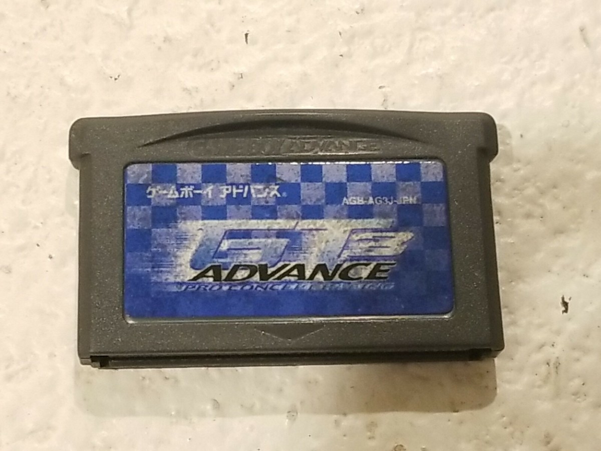 GT Advance 3 Pro Concept Racing GBA Gameboy *^RARE^* JAPANESE