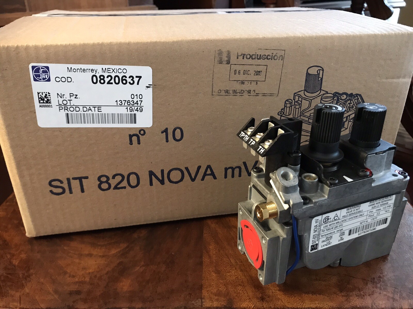 Nova sit. Газовый клапан sit 820 nova. sit 820 nova чертеж. sit 820 nova mv. sit 820 сервопривод.