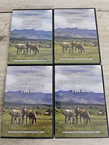 Horse Training Resources 32 dvd, Massive collection horse/horsemanship 41 CD's - Foto 7 di 13
