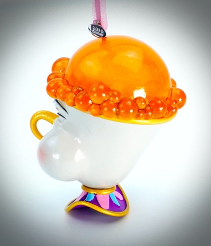Disney Chip Cup Decorazione Natalizia La Bella e la Bestia Regalo Sketchbook Decorazione - Foto 11 di 12