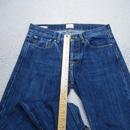 Tela Genova Jeans Herren 31x32 Blau Selvedge Denim Sartoria Italiana Straight Fit - Bild 10 von 19